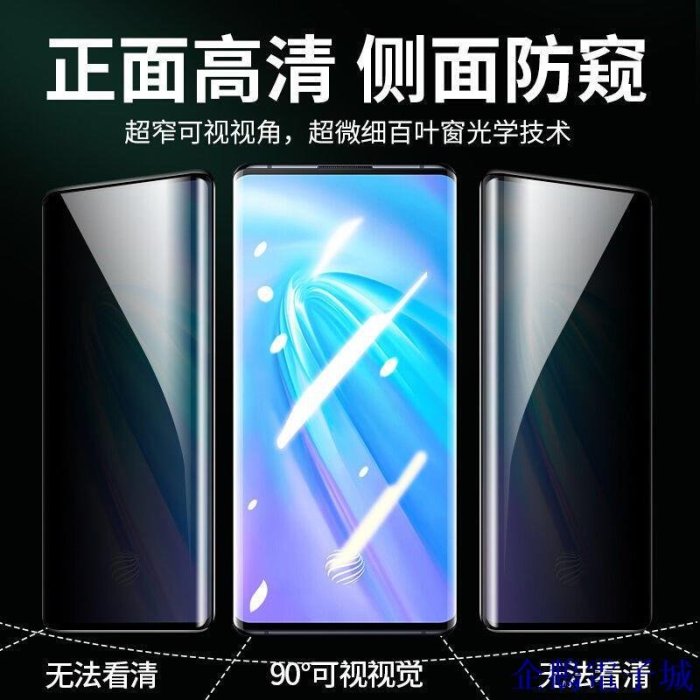 企鵝電子城防窺水凝膜 適用三星 S21 note20ultra note20 10+ 9 8 S20+ S20 S10+保護