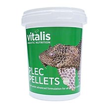 微笑的魚水族☆英國VITALIS【異形底棲魚顆粒飼料 8mm==300g】VS146 【免運費】