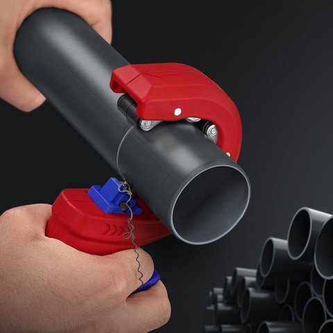 【美德工具】KNIPEX DP50 90 23 01塑膠排水管切管器pp管切管器pvc管切割器切管刀
