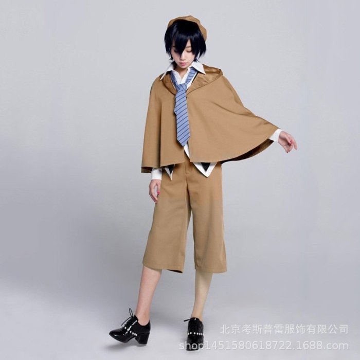 文豪野犬Stray Dogs江戶川亂步cos服漫展萬圣節派對cosplay服裝批 XYXP23914超夯 正品 活動