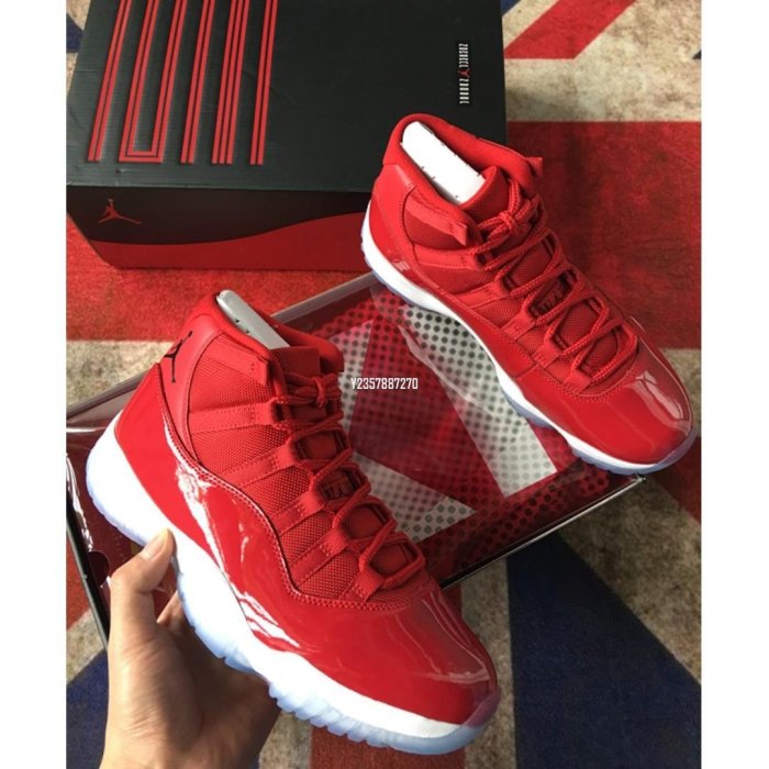 Air Jordan 11 Velvet "Gym Red" 大紅 芝加哥公牛 男鞋 378037-623