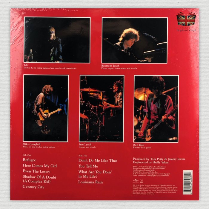 [英倫黑膠唱片Vinyl LP] 湯姆佩蒂與傷心人樂團/破壞Tom Petty / Damn The Torpedoes