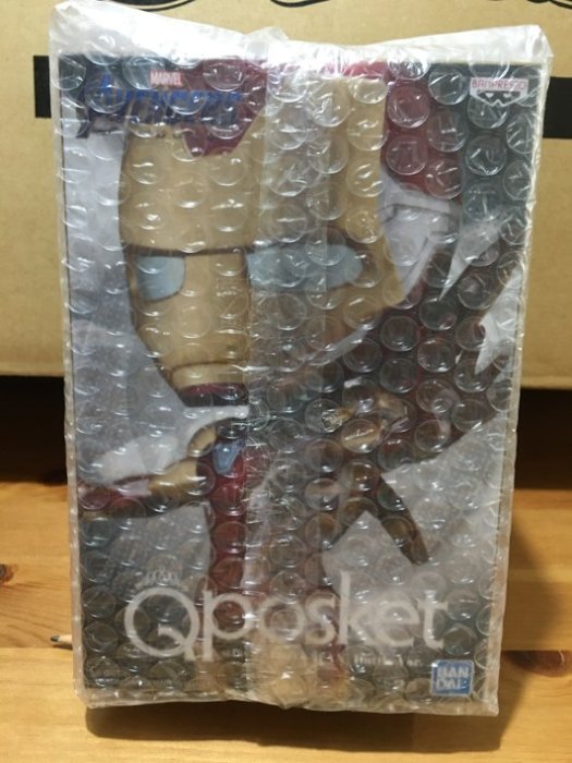 【日本 正版 景品】日版 鋼鐵人 Qposket QP 復仇者聯盟 無限之戰 終局之戰 漫威 MARVEL