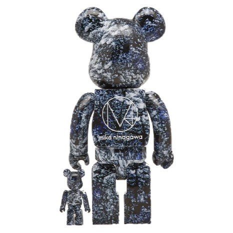 BEETLE BE@RBRICK BEARBRICK 蜷川實花 BLACK 夜櫻 MIKA 100 400%