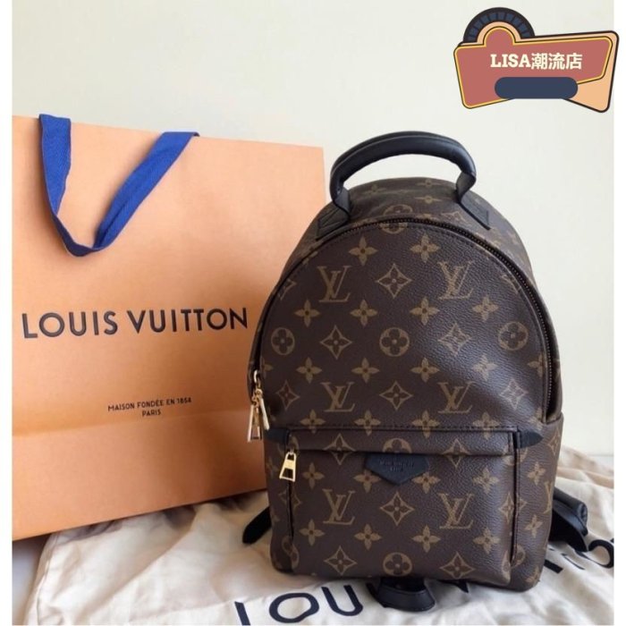 LV 路易威登 M41560 Palm Springs PM 經典花紋後背包 孫蕓蕓同款