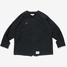 【日貨代購CITY】2022SS WTAPS SCOUT LS NYCO TUSSAH 骨頭 無領襯衫 黑色 現貨