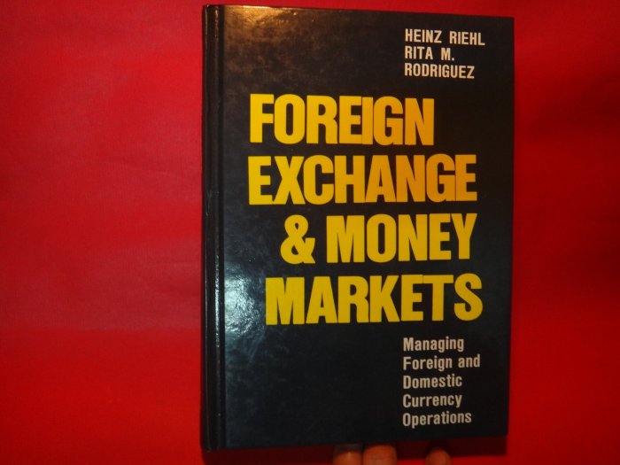 【愛悅二手書坊 28-05】Foreign Exchange And Money Market: Managing