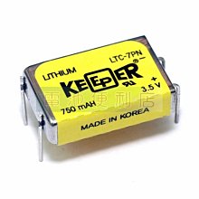 [電池便利店]現貨供應 KEEPER 方形電池 LTC-7PN 3.5V 750mAh 4PIN 四腳 馬力機電池