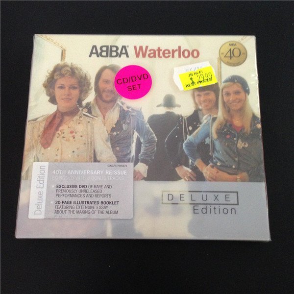 正版CD+DVD《阿巴合唱團》滑鐵盧【CD +DVD名盤】／ ABBA Waterloo 全新