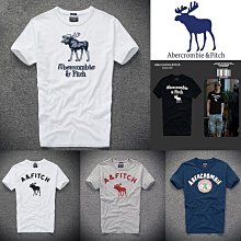 Abercrombie＆Fitch 男 A&F短袖T恤 A&F T恤 AF短袖T恤 精梳純棉 麋鹿 短Tee