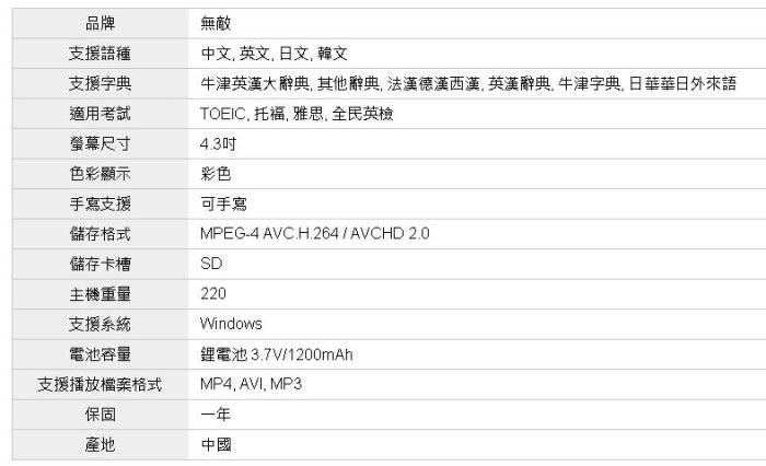 現貨】BESTA 無敵 CD-632 彩色 翻譯機 電子辭典 英文 日文 韓文 支援手寫 雙向【公司貨 英檢 TOEIC