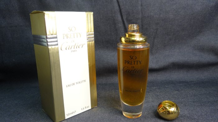 古董香水 Cartier 卡地亞 So Pretty 美麗佳人 淡香水 50ml EDT