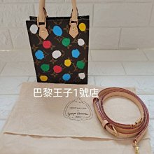 【巴黎王子1號店】Monogram M81867 LV x YK 草間彌生 PETIT SAC PLAT ~ 預購