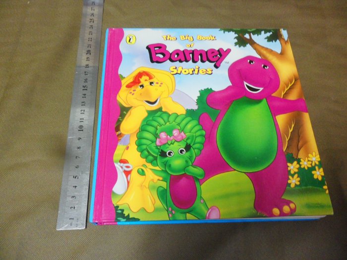 【彩虹小館】L4英文童書~The Big Book of Barney Stories(精裝本)