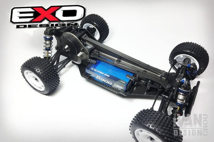 RC樂 EXO KYOSHO OPTIMA MID 中置千里馬改裝套件(競賽版)