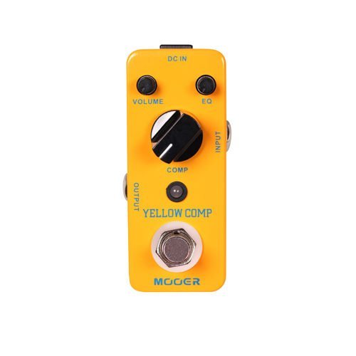 ☆ 唐尼樂器︵☆ Mooer Micro Series Yellow Comp 電吉他/電貝斯 Bass 經典光電壓縮效果器