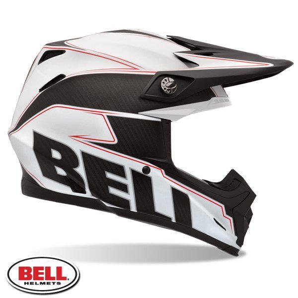 DNS部品 Bell Moto-9 Carbon Hurricane Emblem 碳纖維越野安全帽 XXL 大尺寸供應 BELL 越野安全帽