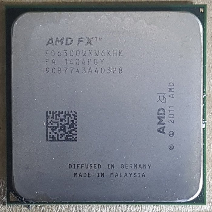 AMD FX-6300 六核心 AM3+ 3.5G 處理器、L3快取-8MB、輕鬆無鎖頻、庫存備品【自取佛心價850】