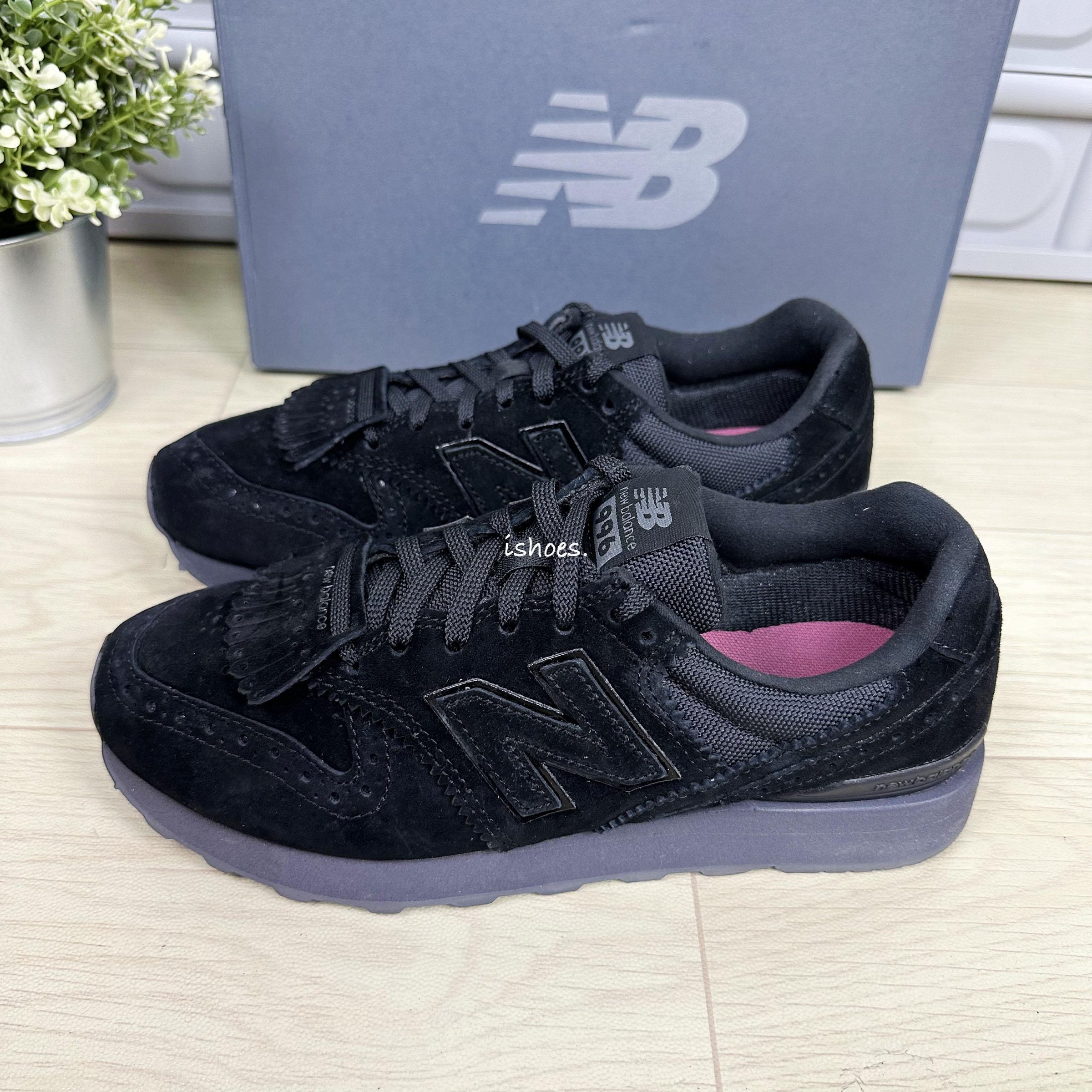 現貨iShoes正品New Balance 996 女鞋流蘇日系休閒鞋WL996TL2 WL996TK2