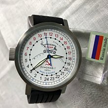 ( 格列布 ) 俄國   24小時制  機械錶 - 蘇聯月球探測機器人 系列 ( 52 mm ) ( 龍頭在左邊 )