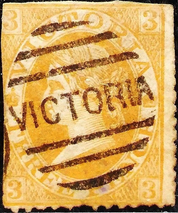 【佰圓古郵】【180126-EURO2】1860年代 澳洲女王 古典票 3C