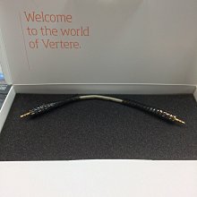 禾豐音響 頂級英國製 Vertere Pulse HB 3.5mm-3.5mm 線 25公分 porsche 車用aux