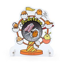 ♥小花花日本精品♥ Gudetama 蛋黃哥 造型壓克力時鐘 桌上鐘 L形立鐘 居家擺飾 十周年樂園 ~ 3