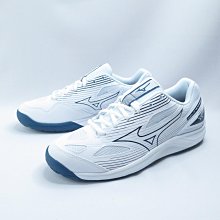 MIZUNO V1GA238021 CYCLONE SPEED 4 男女 排球鞋 白/藍【iSport愛運動】