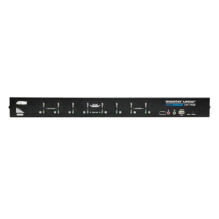 【預購】ATEN CS1768 8埠USB DVI/音訊 KVM多電腦切換器