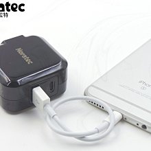 NORATEC諾拉特大功率QC3.0急速充電 NT-K340P，17W大功率  Type-C USB-A 雙口急速輸出