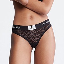 【CK女生館】☆【Calvin Klein CK 1996 蕾絲丁字內褲】☆【CKGU003V8】(M)☆單內褲賣場