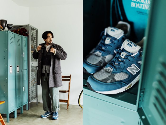 R'代購New Balance 991 Made in UK 英國製藍灰M991BSG 男女| Yahoo奇摩拍賣