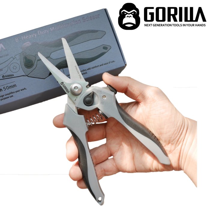 【Gorilla】 超省力耐用多功能剪刀台灣製造精品