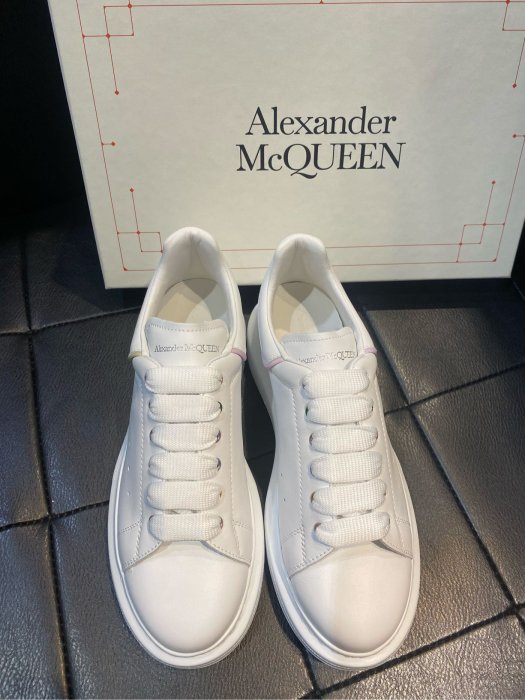 【EZ兔購】正品 ALEXANDER MCQUEEN MCQ 皮革 厚底 鞋 意大利製 KID款  現貨 33 34