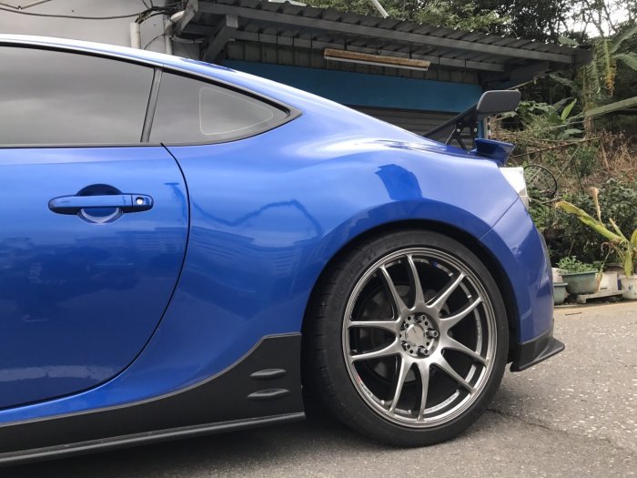 ☆光速改裝精品☆SUBARU BRZ 類STI 尾翼 後擾流 ABS