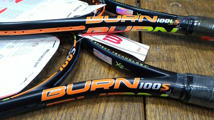 總統網球 (自取可刷國旅卡)Wilson BURN 100S 100 網球拍 含線 出清價 $3600 只剩 3號握把