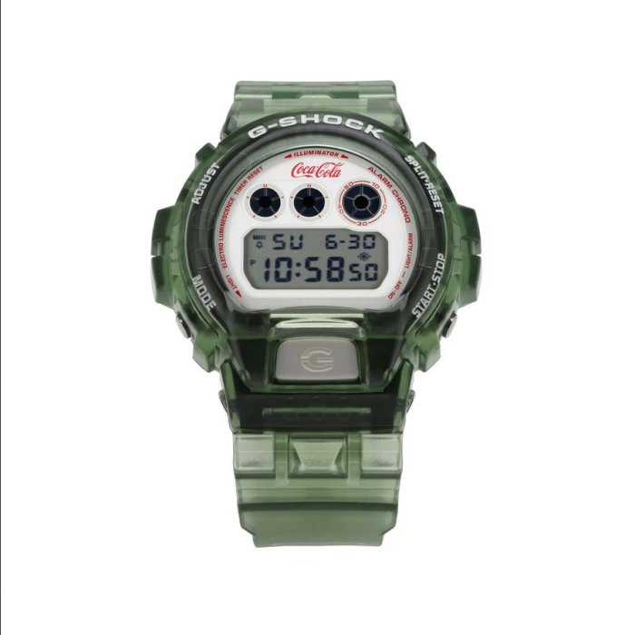 BEETLE 卡西歐 CASIO G-SHOCK 可口可樂 COCA COLA 聯名 手錶 DW6900CC23-3