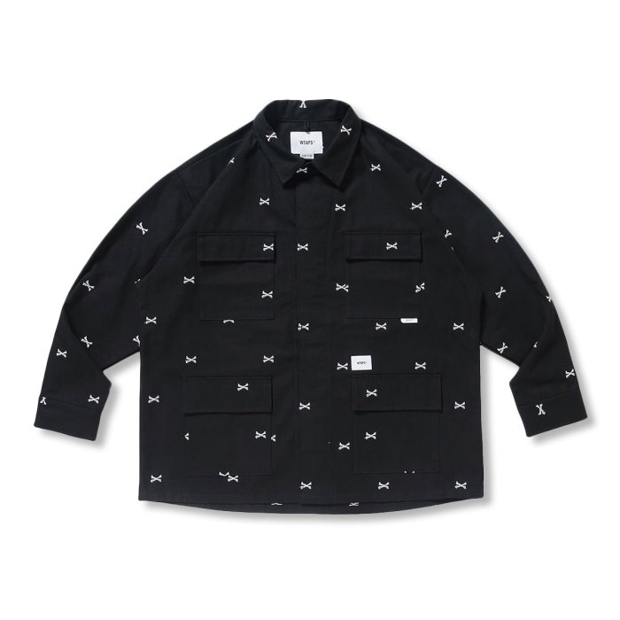 W_plus】WTAPS 22ss - JUNGLE 01 / LS / COTTON. OXFORD.TEXTILE 