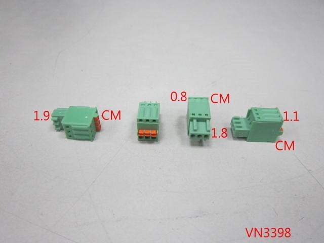 【全冠】3P端子 連接器 PC板 接線端子 接線柱 連接器 4A 150V 450顆/230元(VN3398)