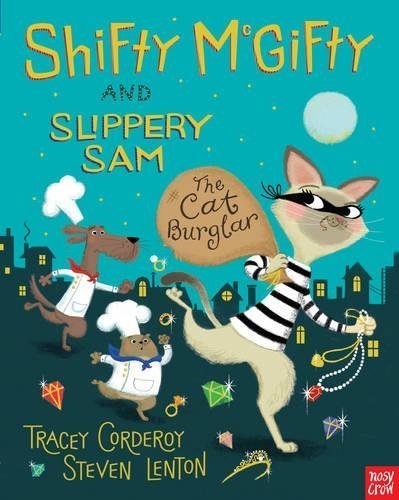 ＊小貝比的家＊SHIFTY McGIFTY AND SLIPPERY SAM:CAT BURGLAR/平裝/3~6歲