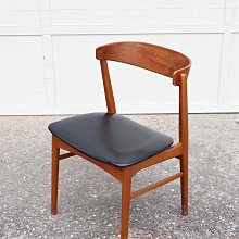 【覓得-一元起標】〔丹麥柚木餐椅〕老件 老椅 工作椅 單椅 梳妝椅 舊貨 北歐 vintage mod 60s