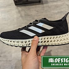 南🔥2023 9月 ADIDAS 4DFWD 3 跑鞋 慢跑 馬牌底 網布 透氣 輕量 高低差 男款 黑白IG8986