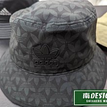 南🔥2023 6月 ADIDAS OG MONOGRAM 漁夫帽 滿版印花 LOGO 平紋布 黑 II3305