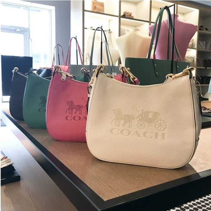 【小怡代購】 全新 COACH 72702 美國正品代購新款女士月亮包 手提包 單肩包 超低直購