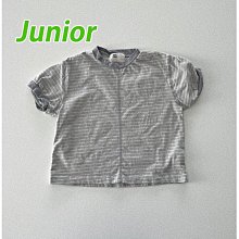 J1~J2 ♥上衣(하늘그레이) MINIPOINT-2 24夏季 MIP240508-001『韓爸有衣正韓國童裝』~預購