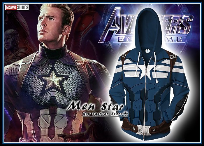 【Men Star】免運費 復仇者聯盟 4 薩諾斯 彈力運動外套 AVENGERS 媲美 puma  superdry