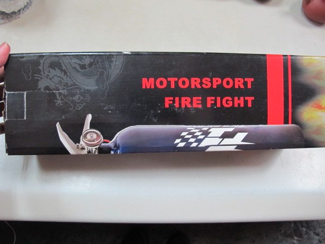 二手舖 NO.6679 MOTORSPORT FIRE FIGHT 家用滅火器 車用 HFC-236fa 潔淨氣體