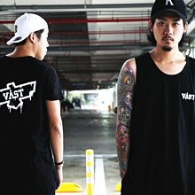 【HYDRA】VAST 2015 S/S OG EAGLE TANK TOP 老鷹 logo 背心 黑 白 S~XL