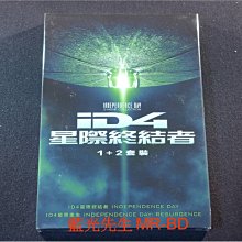 [DVD] - ID4星際終結者 1+2 套裝 Independence Day ( 得利公司貨 )