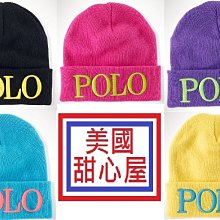 Ralph Lauren polo 現貨 polo 刺繡 LOGO 針織 毛帽  多色